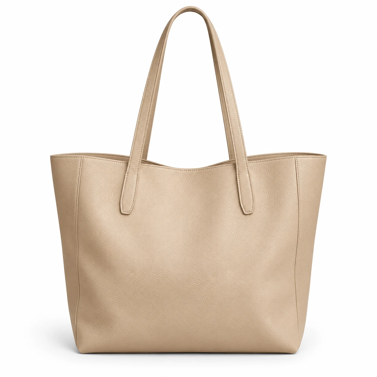 AI-generated style illustration for Frye Melissa Tote; not a retailer photograph