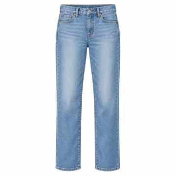 AI-generated illustration inspired by Levi's Womens Classic Straight; not an actual product photo