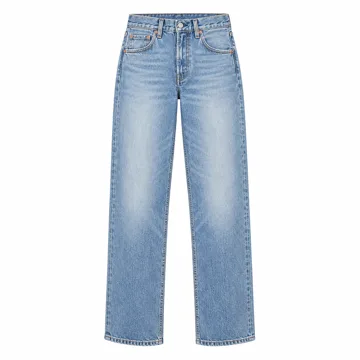 AI-generated illustration inspired by Levi's Womens 501 Jeans; not an actual product photo