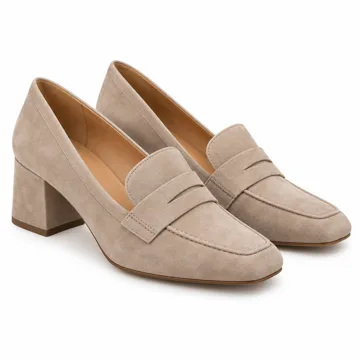 AI-generated illustration inspired by Donald J Pliner women's Lavana shoes; not an actual product photo